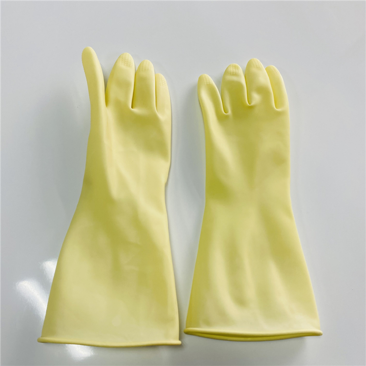 Латексні господарські рукавички, гумові рукавички для миття посуду, прання, садівництво
