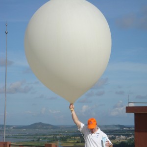 Globus meteorològic, globus meteorològic per a sondeig meteorològic, detecció de vent/núvols, investigacions de l'espai proper