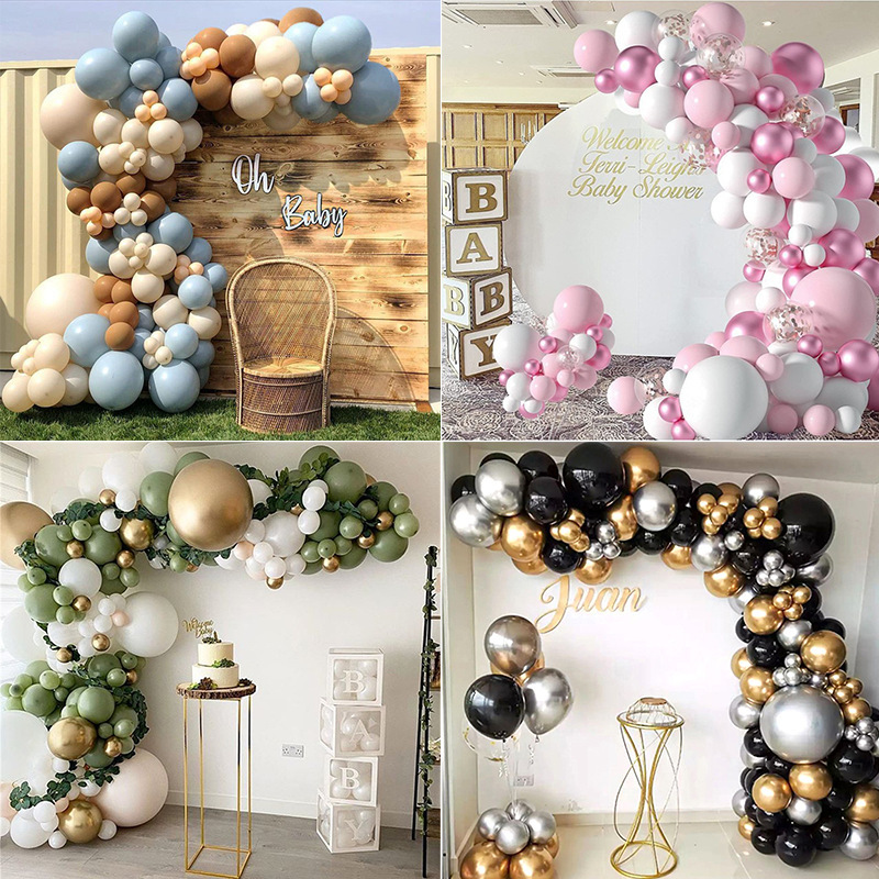 Factio Decor Balloon , Pro Garland Arch, Dies natalis, Puer Shower, Nuptialis, Gender Reveal Decorations